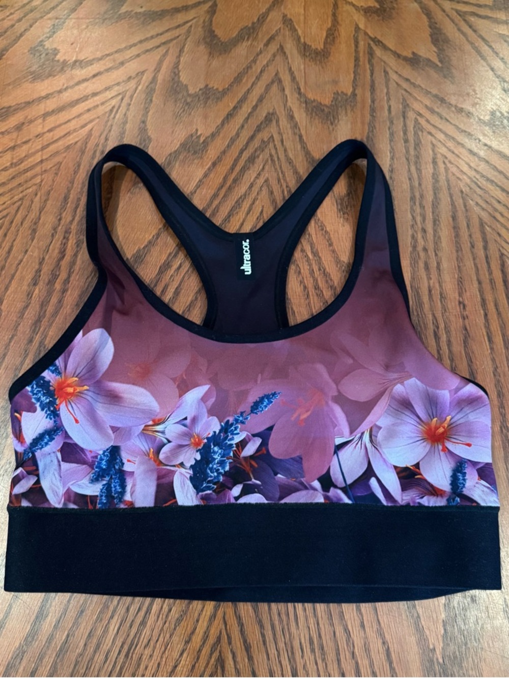 Ultracor GET IT FAST BOTANICAL BLOOM TERRAIN BRA
Color: Mulberry - Picture 5 of 6